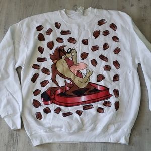 Vintage looney tunes Tasmanian devil sweatshirt
